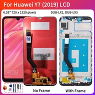 For Huawei Y7 LCD Touch Screen Digitizer Display Replacement Parts For Huawei Y7 2019 LCD