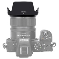 HB-112 Lens Hood Sun Shade for Nikon Nikkor Z DX 12-28mm F3.5-5.6 PZ VR Lens