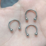 U-shaped piercing 14G - 1.6mm thick septum piercing