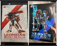 每隻$450 NEOART TOYS NT-11 10 white black LEONIDAS 變形金剛 xerxes beast muscle 黑獅文 獅子 柯柏文 龘 龘