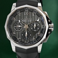 9成5新 CORUM 崑崙錶 ADMIRAL Admiral’s Cup Challenge 01.0071 Automatic Chronograph 43mm Date Black Dial Bo