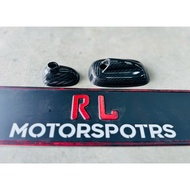 Mini cooper S R55 R56 R57 F55 F56 Dry carbon fiber rear roof top antenna cover cap cover bodykit bod