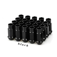 New🔥 Steel Extended Open Racing Car Wheel Rims Lug Nuts Extended Tuner Nuts 20pcs/set Automobiles We