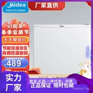 Beauty(Midea)45L Single-door Mini Fridge for Rental, Dormitory, Office, Home Use, Small Energy-savin