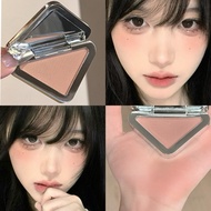 AMUSE LIVE Blush Triangle Single Color Blush Natural Low Saturation Matte Contouring Shrinking Brigh