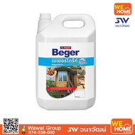 เบเยอร์ไดร้ท์ รักษาเนื้อไม้ สูตรน้ำ สีใส 4 ลิตร ยี่ห้อ Beger