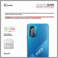 Poco F3 - Copper Tempered Glass Camera