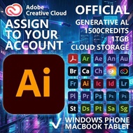 Adobe Illustrator AI 2025  |Best Price | Genuine | GenAI Tools | Universal Support