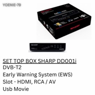 Set Top Box Sharp - TV Digital - Alat Penerima Siaran Digital Sharp