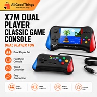 X7M Game Console Portable Handheld Game Dual Players 3.5inch High Definition Large Screen Retro SUP 