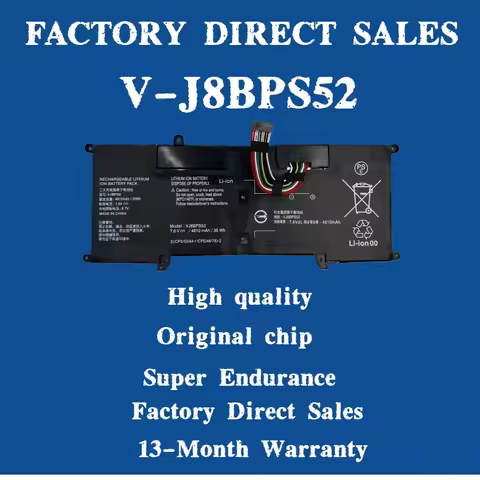 New V-J8BPS52 V-J8BPS52 Laptop Battery For Sony VAIO VJS132C0611S Vaio VJ-S13-1X0111B