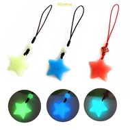 NICE Glow in Dark Star Pendant Phone Chain Charm Hanging Rope Lovely Phone Strap Bag Decoration Lany