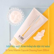 SỮA RỬA MẶT KEM TRẮNG DA ĐẶC TRỊ NÁM VITAMIN CAPSULE DR SMIS DAYCELL 150ML CHÍNH HÃNG - 6220