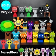 （5/8/20 ชิ้น ชุด ）incredibox sprunki ชุดตัวต่อ 3D รูปแบบตูนน่ารัก สําหรับของเล่นเด็ก Building Blocks