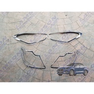 Suzuki Dzire 2019 - 2025 Headlight and Taillight Cover Chrome