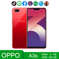 มือถือ oppo A3s (แรม 6 รอม 128 ) จอHD 6.2 นิ้ว เอนดอย 8.1(ติดฟิล์มกระจกให้ฟรี+ฟรีเคสใส) รับประกันสิน