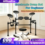 Digital Electronic Drum Kit Set Basic Package With Drumstick For Beginner