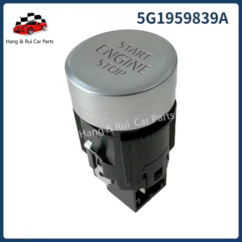 5G1959839A New Engine Start Stop Button Switch LHD for VW Golf 7 7.5 GTI e-Golf MK7 GTE 2013-2021 T-