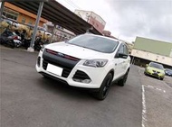 【全額貸 二手車 中古車】2014年 KUGA 1.6T 白色頂級