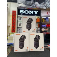 GODOX V100 TTL LI-ION ROUND HEAD  CAMERA FLASH
