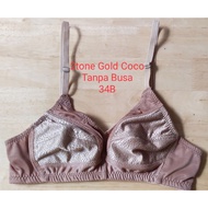 Triumph Factory Bra Size 34B 2tone gold coco limited Stock
