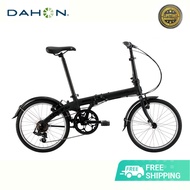 Dahon Route 20" 7-speed Alloy Folding Bike Matt Black (Dahon Glo Edition)