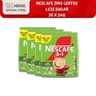 [Bundle of 4] NESCAFE 3in1 - Less Sugar (30 x 14g)