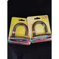 4-digit u-shaped lock