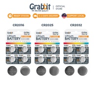 Grabbit Lithium Battery CR2016 / CR2025 / CR2032