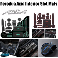 Perodua Axia (2023-2025) Interior Slot Mat Axia Car Accessories