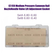 for CAT C7/C9 Diesel Common Rail Injector Nozzle Needle Valve Lift Washer Injector Adjustment Gasket