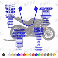 สติกเกอร์ตกแต่งภายนอกแบบทั่วไปสำหรับ Yamaha YZF1000 R1 15-19 GYTR ป้ายรถจักรยานยนต์สติกเกอร์ตกแต่งด้