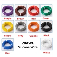 20 AWG High Quality Silicone Wire Cable AWG 20 Strand White Silicone Cable
