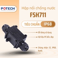 IP68 STANDARD| Outdoor 2-way waterproof electrical wiring box IP68 – FSH711