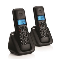 Motorola T302+ 數碼家用無線電話 雙子機套裝|子母電話|香港行貨一年保養