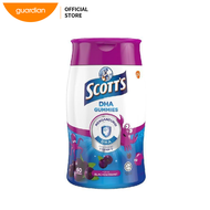 SCOTTS DHA Omega 3 Gummies Blackcurrant Brain Support 60S For Kids