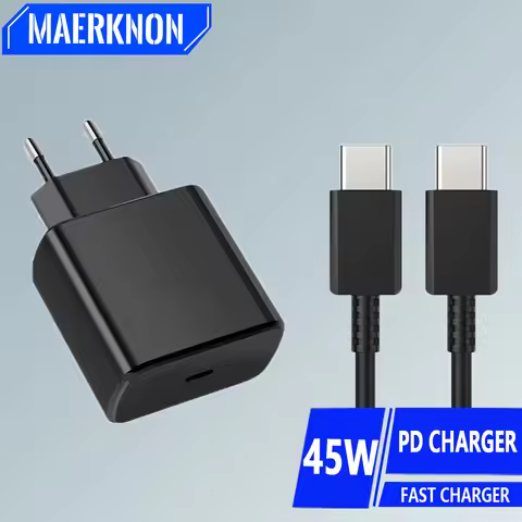 45W USB C Charger Original Charger PD Fast Charge For Samsung Galaxy S22 S23 A54 Ultra Xiaomi 13 11 
