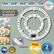 18W/24W/36W/48W/72W ROUND LED MODULE LIGHT MAGNETIC CEILING LIGHT LAMP LAMPU SILING BULAT CIRCULAR T