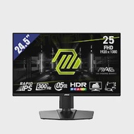 Màn hình Msi MAG 255PXF 24.5 inch (FHD 1920 x 1080/ RAPID IPS/ 300Hz/ 0.5 ms)
