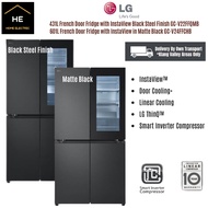 LG 601L / 431L French Door 4 Door with InstaView Fridge Refrigerator GC-V24FFCHB | GC-V22FFQMB Peti 