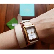 KATE SPADE WOMEN'S COOPER WRAP WATCH,BEIGE 