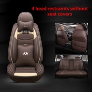 Perdana Axia Bezza Myvi Viva V6 Vios 2011-2018 Hilux Inspira Semi Leather Car Seat Cover 5-seater Universal Car Seat Cover Is Waterproof And Breathable, Suitable for All Seasons St