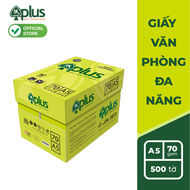 Thùng giấy IK PLUS A5 70gsm - Giấy photo giấy in văn phòng giấy vẽ - Hàng chính hãng (10 reams)