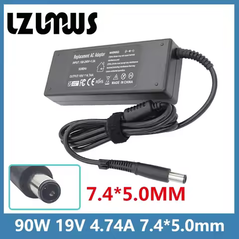19V 4.74A 90W 7.4*5.0MM AC Laptop Adapter Power Supply For HP Pavilion DV3 DV4 DV5 DV6 6535S 6570B 6