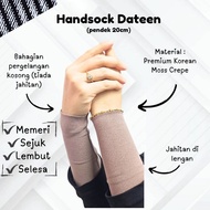 DATEEN PENDEK HANDSOCK SARUNG TANGAN MUSLIMAH HANDSOCKS