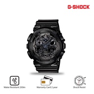 Casio G-Shock Jam Tangan Pria GA-100CF-1ADR Black