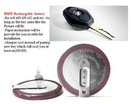 [READY STOCK] 1 pcs Original VL2020 Remote diamond Key Rechargeable Battery 3V 45mAh for BMW E39 E46