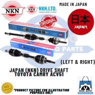 TOYOTA CAMRY ACV51 (LEFT& RIGHT ) DRIVE SHAFT -BRAND 100% ORIGINAL NKN JAPAN