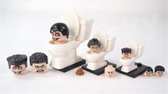 Skibidi Toilet 馬桶人 積木 | Secret Agent | G-Man Toilet | 馬桶人 VS 監控人 Skibidi Toilet 一隻 minifigure 第三方人仔 