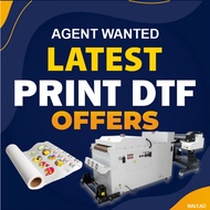 DTF Printing Service for Fabric DTF Film Sticker DTF Heat Transfer Custom Heat Press Kain 1 Meter A2
